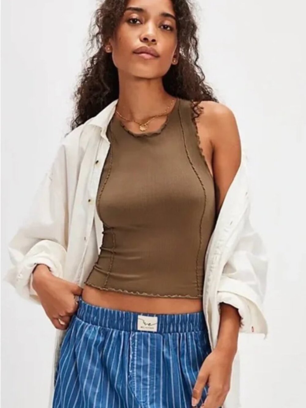 Free People better this way tank. NWT. Stingray